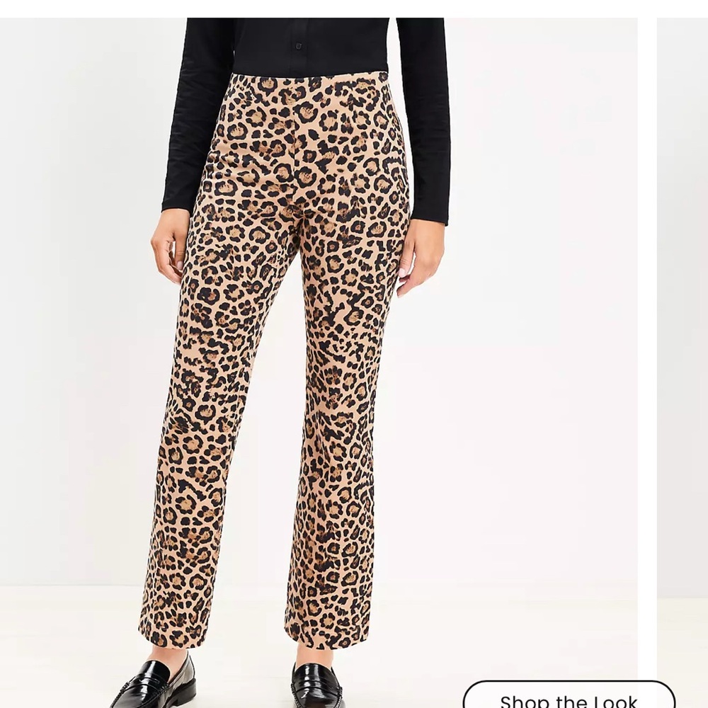 LOFT Leopard Print Women's Pants